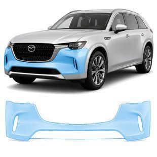 Buy Pre-cut paint protection film for Mazda CX-90 2023- front bumper 106518 Model-specific paint protection film patterns for Mazda