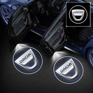 Купити Картридж-вставка логотипу Dacia на двері 1 шт (Завод) 89140 Проектор логотип у двері