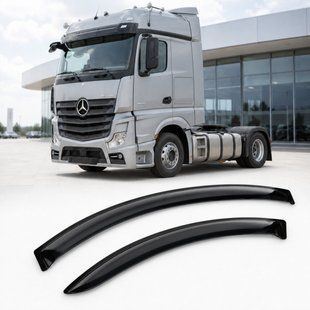 Купить Дефлекторы окон ветровики для Mercedes Actros MD-4 Скотч 3M (AMDG54) Acrylic 2 шт 110530 Дефлекторы окон Mercedes-Benz