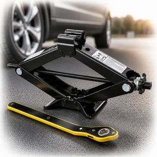 Buy Mechanical diamond-shaped jack with ratchet Elegant 2 t (100816) 39210 Diamond shaped jacks
