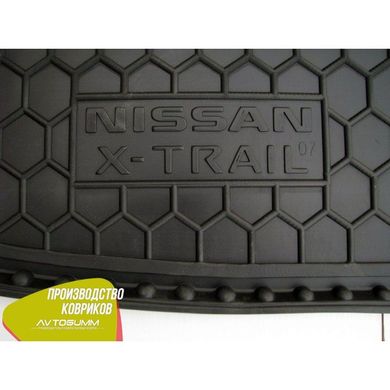 Купить Автомобильный коврик в багажник Nissan X-Trail (T31) 2007- (без полки) (Avto-Gumm) 29241 Коврики для Nissan