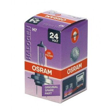 Купить Автолампа галогенная Osram Original Line 24V H7 70W 1 шт (64215) 38386 Галогеновые лампы Osram