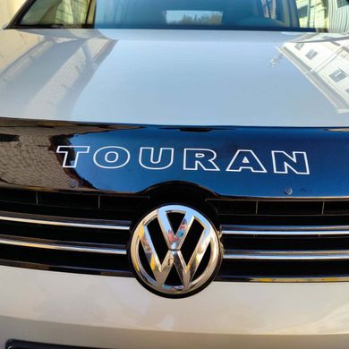 Купить Дефлектор капота мухобойка Volkswagen Touran II 2010-2015 Voron Glass 63263 Дефлекторы капота Volkswagen