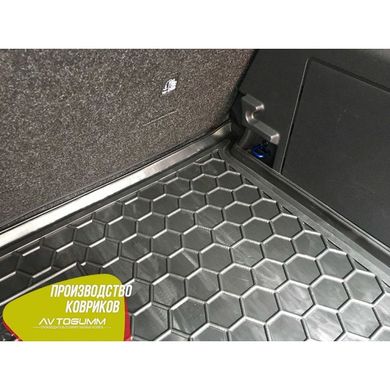 Купить Автомобильный коврик в багажник Skoda Fabia 3 2015- Universal / Резино - пластик 42346 Коврики для Skoda