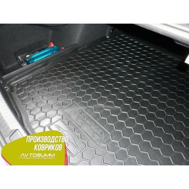 Купити Автомобільний килимок у багажник Volkswagen Passat B8 2015- Sedan / Гумо - пластик 42446 Килимки для Volkswagen