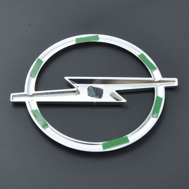 Купити Емблема "Opel" 126х152мм\пластик\chrome\Скотч (Omega B) 21567 Емблеми на іномарки
