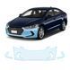 Купить Антигравийная защитная бронепленка по лекалам для Hyundai Elantra AD 2015-2018 - передний бампер 104874 Модельные лекала защитных пленок для Hyundai