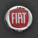Купити Емблема Fiat пластик / скотч / D85 Червона 22156 Емблеми на іномарки - 2 фото из 2