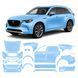 Buy Pre-cut paint protection film for Mazda CX-90 2023- full body 106521 Model-specific paint protection film patterns for Mazda