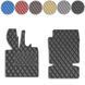 Купить Коврики в салон для Smart Fortwo 2003-2007 Экокожа с подпятником 2 шт (Rombus) 69868 Коврики для Smart