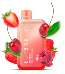 Купить Elf Bar RAYA D13000 18 ml Red Berry Cherry (Красная ягода Вишня) С Индикацией 66885 Одноразовые POD системы