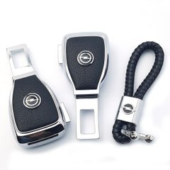 Купити Набір авто для Opel №2 / Заглушка перехідник ременя безпеки та брелока з логотипом 36694 Подарункові набори для автомобіліста