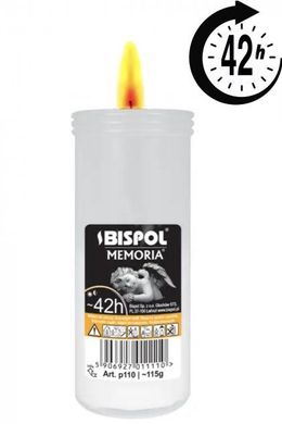 Купити Свічка тривалого горіння Bispol Memoria аварійне світло 42 годин 1 шт 56209 Ліхтарики Переноски Прожектори