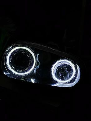 Buy Angel eyes LED 50mm White (LED rings) 1 pc 90319 Trending product