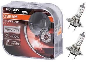 Buy Automotive halogen lamp Osram Truck Star +100% H7 70W 24V 2 pcs (64215 TSP BOX) 38387 Osram Halogen Lamps