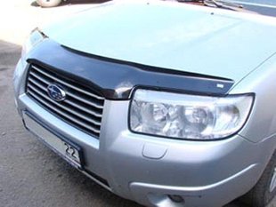 Купить Дефлектор капота мухобойка Subaru Forester 2006-2007 6914 Дефлекторы капота Subaru