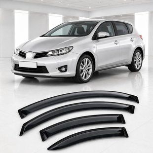 Buy Window deflectors for Toyota Auris II 5d 2012 3M Tape (AMT27712) Acrylic 4 pcs 110731 Window deflectors for Toyota