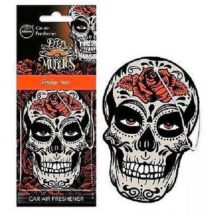 Buy Car Air Freshener Aroma Car Cellulose Dia De Los Muertos Skull With A Pipe (10381) 74333 Hanging air fresheners