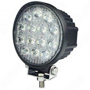 Купити Додаткова LED фара 42W (3W*14) 10-30V &Oslash; 138x76 mm Ближній (27-42W) 1 шт (2587) 8511 Додаткові LЕD фари