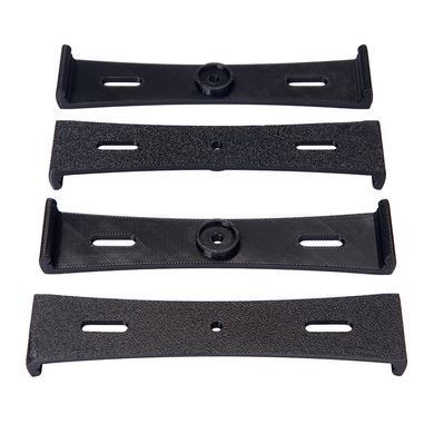 Buy License plate holder without frame, plastic cone, black, 4 pcs (VRNK1404) 102712 Number frame - Universal - American type