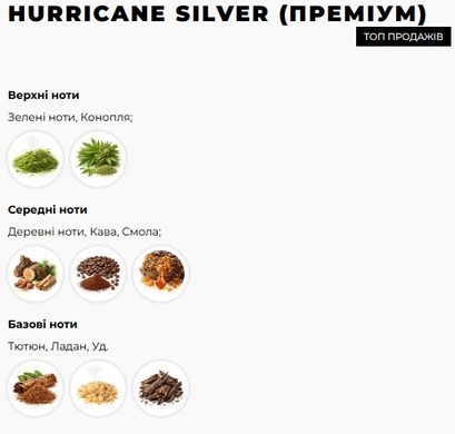 Купить Ароматизатор автомобильный Hurricane Black Silver Premium (В комплекте Спрей) 67009 Ароматизаторы Hurricane Premium