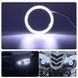 Buy Angel eyes LED 50mm White (LED rings) 1 pc 90319 Trending product - 1 photos from 7