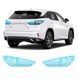 Купить Антигравийная защитная бронепленка по лекалам для Lexus RX AL20 2015-2018 - задние фонари стопы 106319 Модельные лекала защитных пленок для Lexus