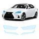 Купити Антигравійна захисна бронеплівка за лекалами для Lexus IS XE30 facelift 1 2017-2020 - оптика (фари та ПТФ) 106188 Модельні лекала захисних плівок для Lexus