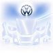 Buy Pre-cut paint protection film for Volkswagen ID.3 I 2019-2022 - front end 109904 Model patterns of protective films for Volkswagen