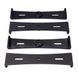 Buy License plate holder without frame, plastic cone, black, 4 pcs (VRNK1404) 102712 Number frame - Universal - American type - 2 photos from 4