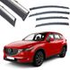 Купити Дефлектори вікон вітровики Benke для Mazda CX-5 (KF) (USA) 2017- Молдинг З Нержавіючої Сталі 3D (BMDC51723-W/S) 63175 Дефлектори вікон Mazda - 1 фото из 7