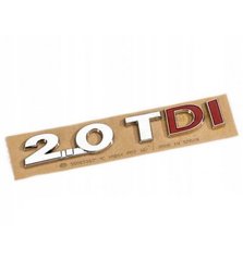 Купить Эмблема надпись 2.0 TDI Passat 2015-2019 Скотч (3G0853675AC JZQ) 22058 Эмблема надпись на иномарки