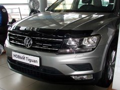 Купить Дефлектор капота мухобойка Volkswagen Tiguan 2016- 5004 Дефлекторы капота Volkswagen