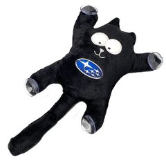 Купити Іграшка на присосці Кіт Саймон Subaru Чорній 44709 Іграшки в авто