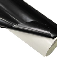 Купить Карбоновая пленка ПВХ Керамика Черная с микроканалами 1.52 м х 100 мм 165 микрон (Sk-03) 67436 Карбоновая пленка универсальная 3D 5D 7D
