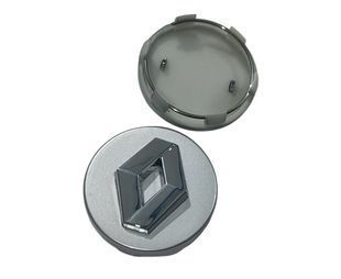 Buy Wheel cap Renault silver 60 mm plastic 1 pc (cap, disk plug) 94757 Titanium caps