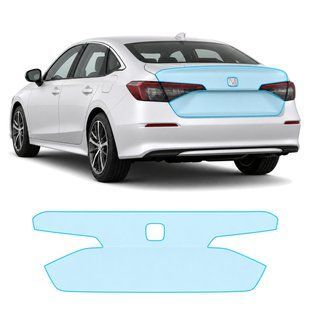 Buy Pre-cut paint protection film for Honda Civic XI 2021- trunk lid area 104678 Model-specific paint protection film patterns for Honda