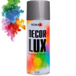 Купити Акрилова фарба Nowax Спрей 450 мл Срібно-Сірий (silver grey/ral9022) 58857 Фарби аерозольні