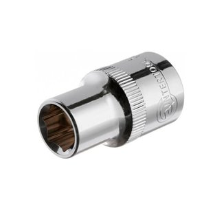 Купить Головка шестигранная 1/2", 11x38 мм, хром-ванадий INTERTOOL ET-0011 77970 Торцевые головки, шестигранники и звезды