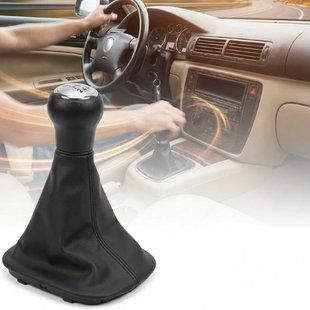 Купити Ручка КПП з пильником у зборі Модельна для Volkswagen Passat B5 1997-2005 (5 Швидкостей) FXVW-23/5 100670 Ручки Пильовики КПП модельні