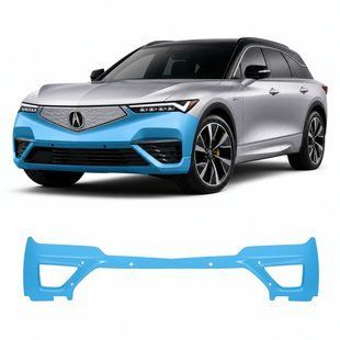 Купить Антигравийная защитная бронепленка по лекалам для Acura ZDX EV 2024 - передний бампер 103014 Модельные лекала защитных пленок для Acura