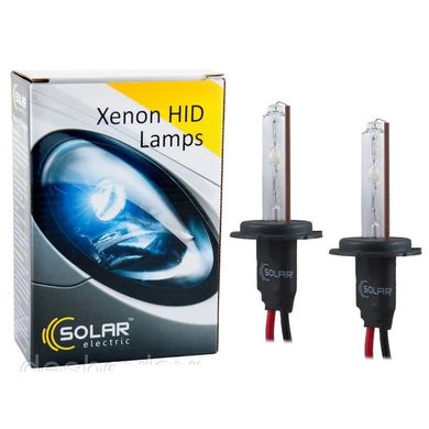Купить Лампа Ксенон H7 6000K 35W Solar (2шт) 24199 Биксенон - Моноксенон