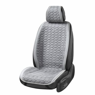 Купить Накидки для сидений Beltex Monte Carlo комплект Алькантара Серые 40442 Накидки для сидений Premium (Алькантара)