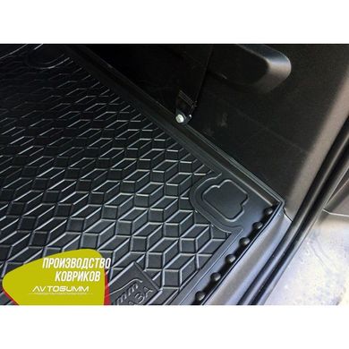 Купити Автомобільний килимок в багажник Peugeot Rifter 2019-/Citroen Berlingo 2019- коротка база / Гумо - пластик 42298 Килимки для Peugeot
