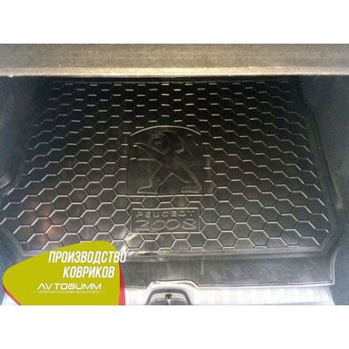 Купити Автомобільний килимок в багажник Peugeot 2008 2014- / Гумовий (Avto-Gumm) 29024 Килимки для Peugeot