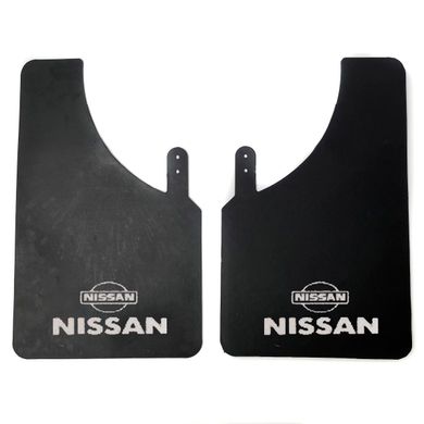 Купить Брызговики Nissan большие логотип + надпись 2шт Speed Master 23371 Брызговики универсальные с логотипом моделей