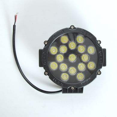 Купить Дополнительная LED фара 51W (3W*17) 10-30V Ø 163x60 mm Дальний (103 51W) 1 шт (3437) 8512 Дополнительные LЕD фары