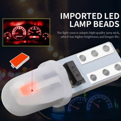 Buy LED 12V T5 SMD 2-3014 3D Glass 0.6W 40Lm White Light (No. 85) 65558 LEDs - T5 Seed