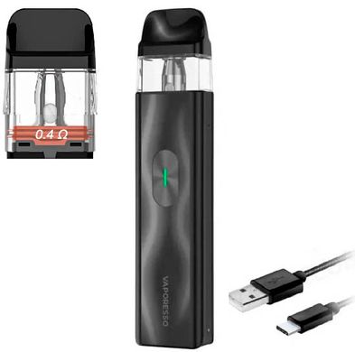 Купити Багаторазова Pod-система Vaporesso Xros 4 Mini 1000mAh 3 мл Black Чорний 80177 Багаторазові POD системи