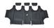 Купити Автомобільні чохли для сидінь Cayman Luxury black Model S комплект Чорні 34045  Майки для сидінь закриті - 9 фото из 10